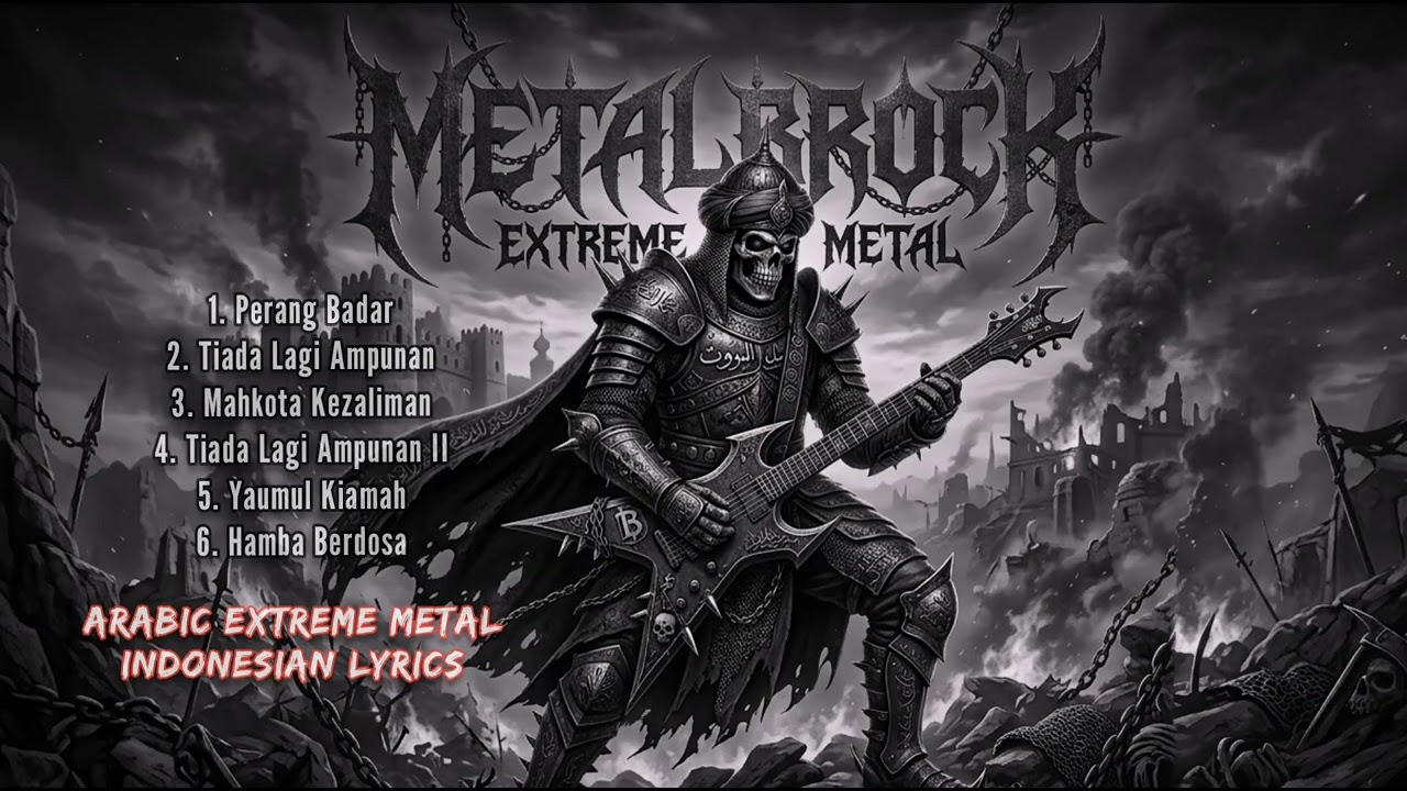 Arabic Extreme Metal | Indonesian Lyric | UNDERGROUND METAL VOL. 6