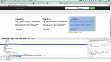 Bootstrap Hello World Example in APEX part 2