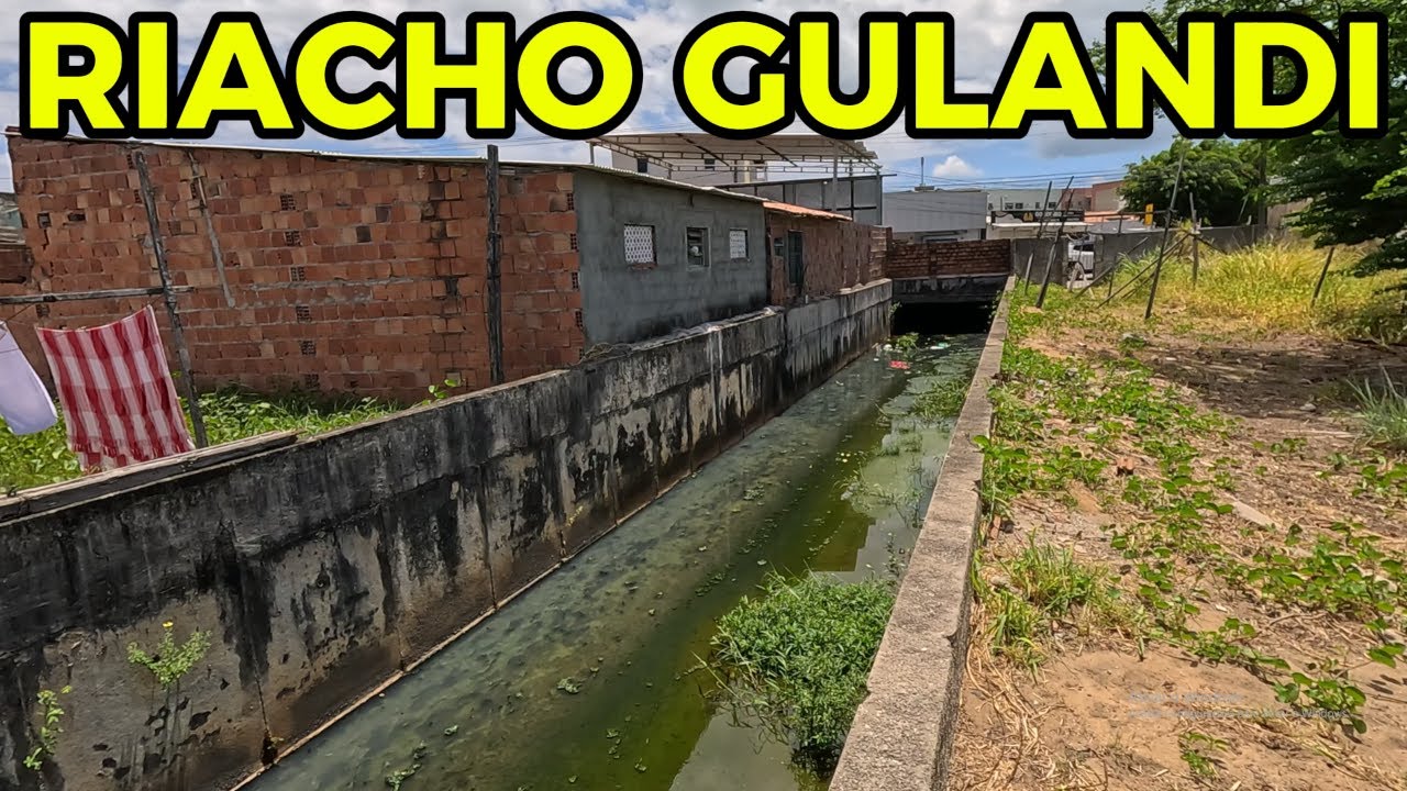 ESSE RIACHO POLUÍDO FICA EM MACEIÓ, RECONHECE? | RIACHO GULANDI