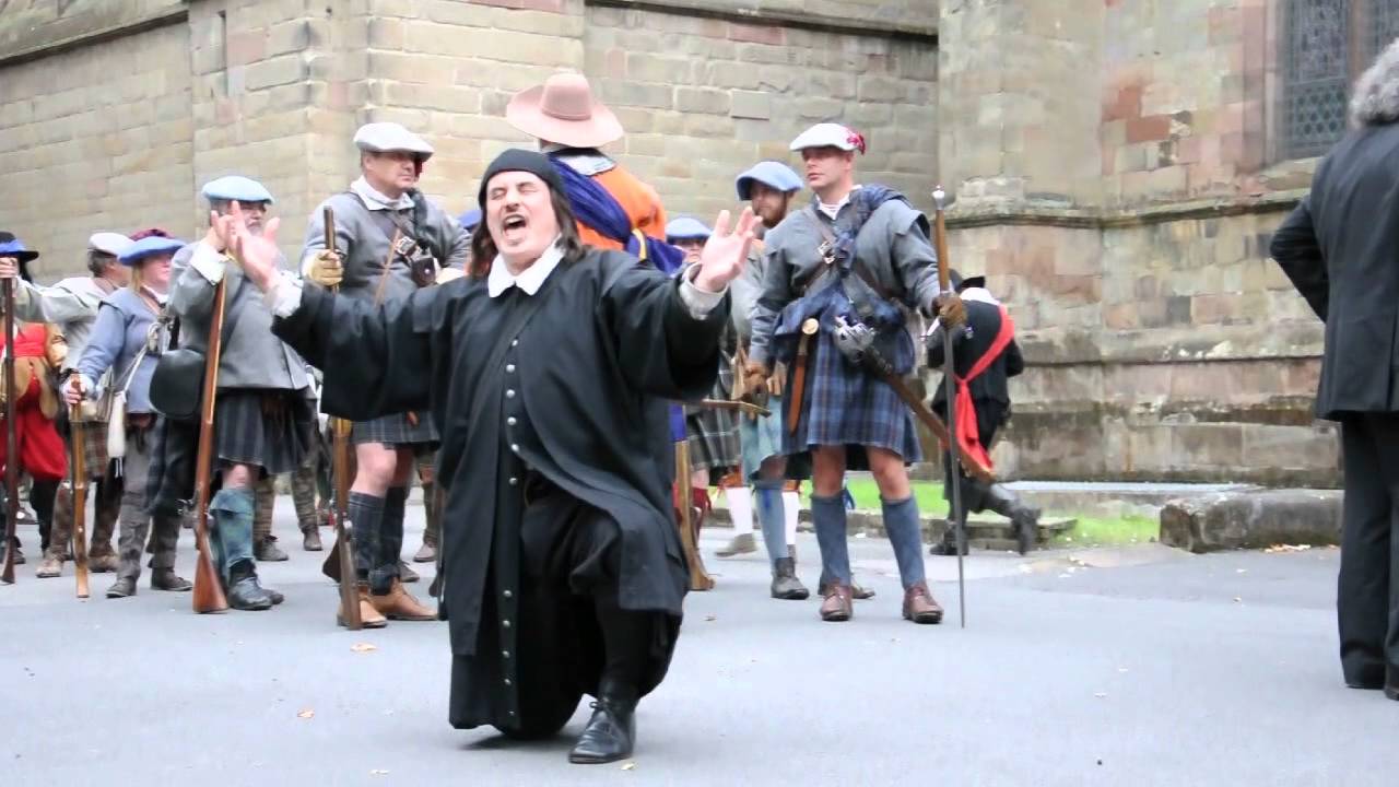Battle of Worcester 2011 - living history - speech 2 