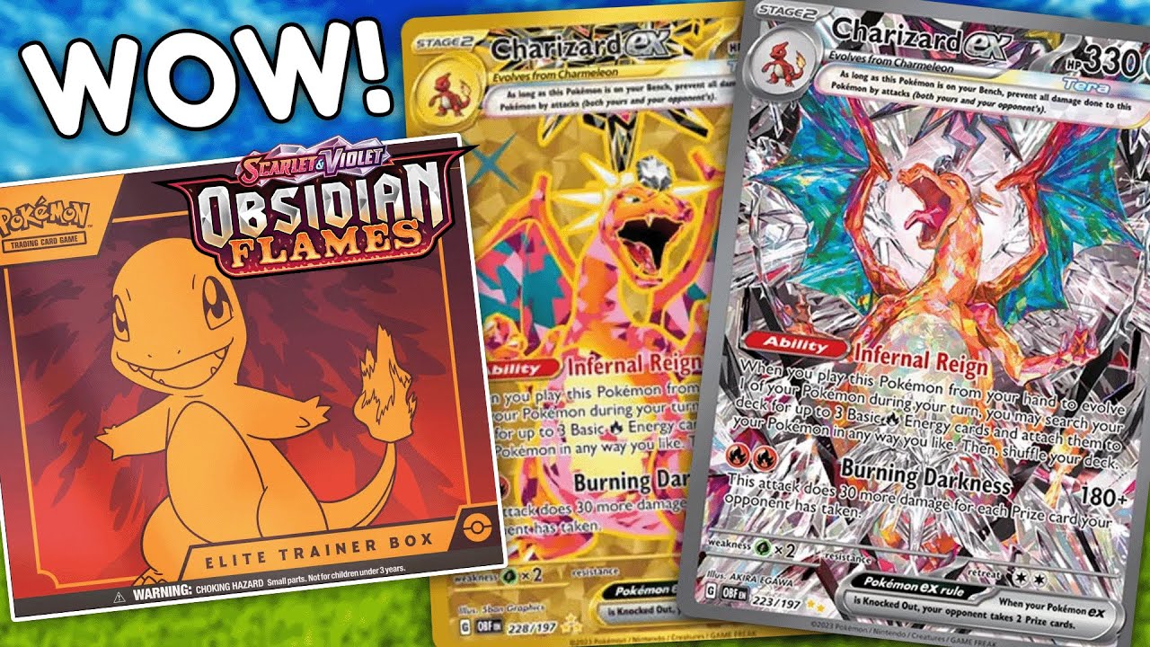 Obsidian Flames Elite Trainer Boxes are INSANE!