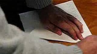 Origami Paper Airplane 3