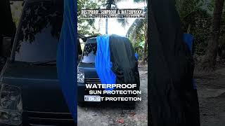 Walang Garahe? 🚐 Dustproof, Sunproof & Waterproof Minivan Cover! | DA17