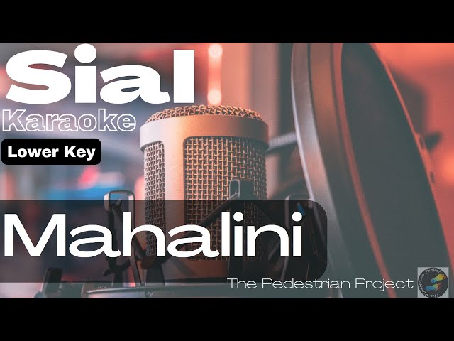 Sial - Mahalini Karaoke Lower key class=