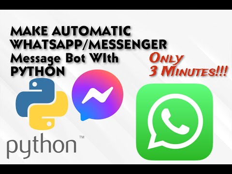 Make this Chat(Spam)Bot with PYTHON!! #python #pythonprogramming #chatbot With Osman