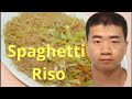 spaghetti di riso con verdure