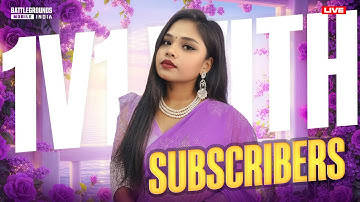 🎯Join free 1v1 challenge || #UNLIMITED 1v1 custom room with subscribers || Win free #royalpass uc