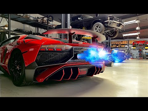 Straight Piped Lamborghini