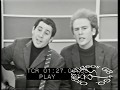 Capture de la vidéo Simon & Garfunkel - Sounds Of Silence/Interview/You Can Tell The World/Mr. Tambourine Man (1966)