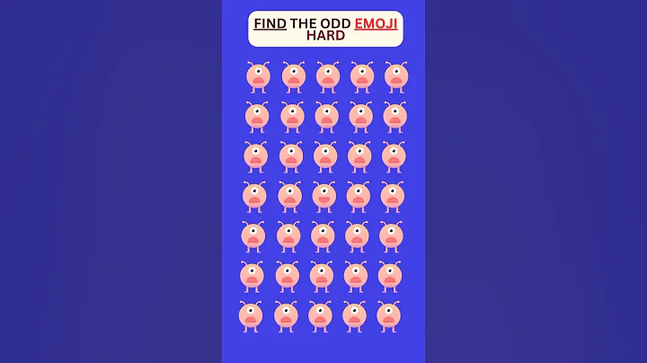 Can You Find the Odd Emoji? Test Your Skills!