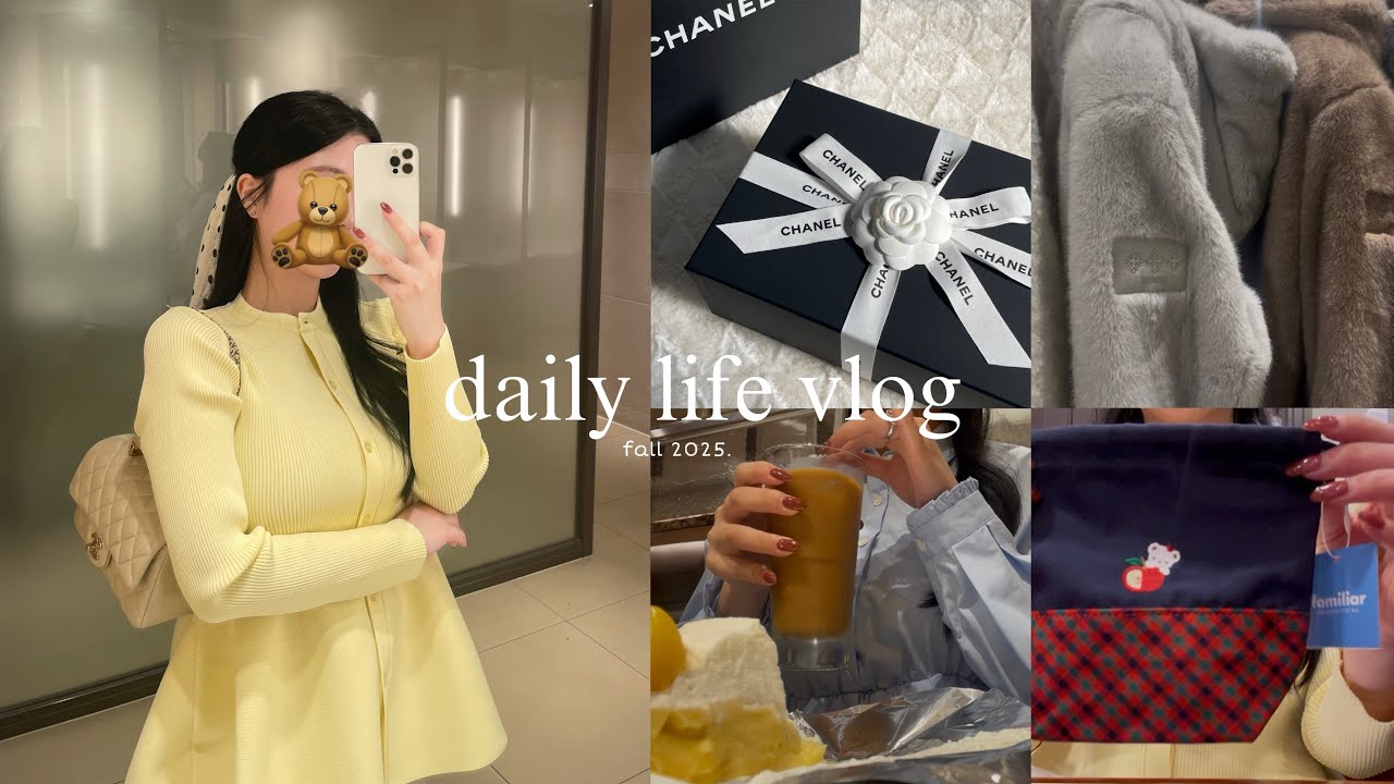vlog | OLの休日3days 🍎🤎購入品紹介, 冬の準備☃️what's in my bag ? etc..