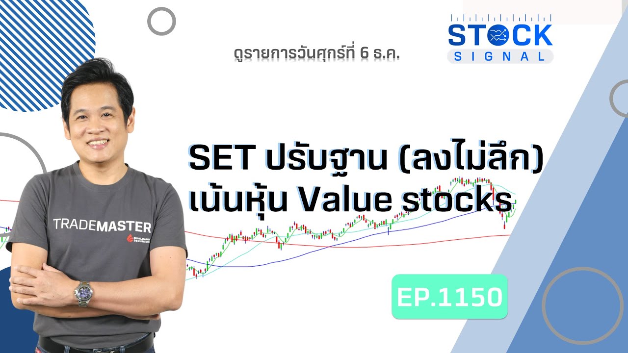 EP.1150 SET throw back ปรับฐาน (ลงไม่ลึก) เน้นหุ้น Value stocks เลือก 4 กลุ่มเด่น l (06-01-23)