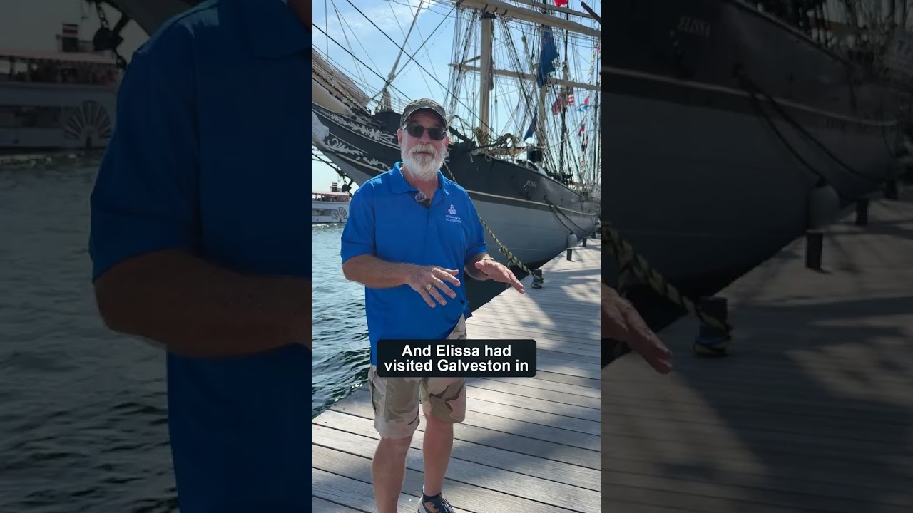 ⁣The ship they saved From a Greek salvage yard to Galveston: the remarkable second life of Elissa