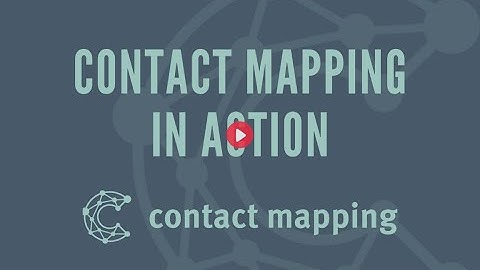 Contact Mapping In Action