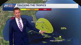 Scattered thunderstorms could dump heavy downpours and flooding across South Florida