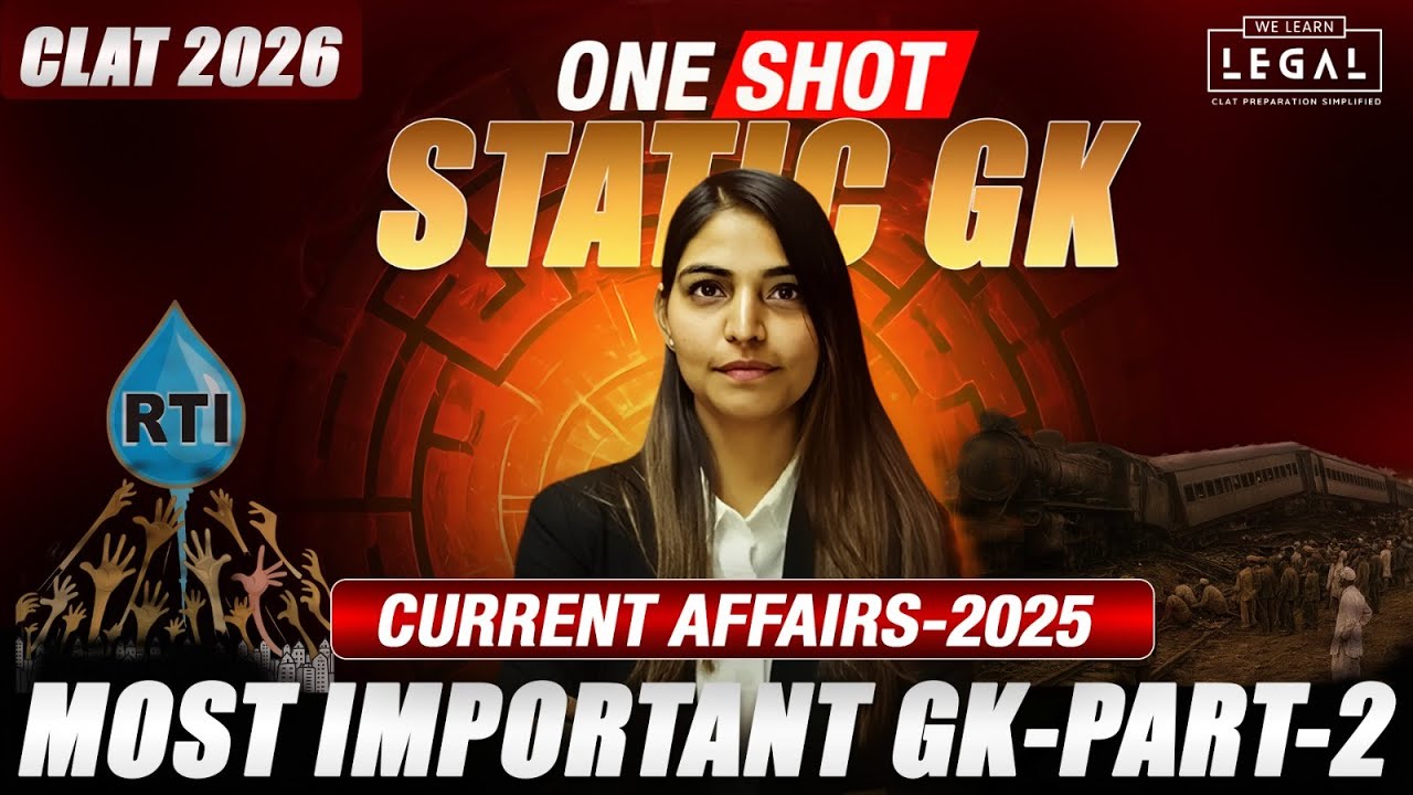 STOP Ignoring Static GK! | Most Important Static GK from 2025 Current ...