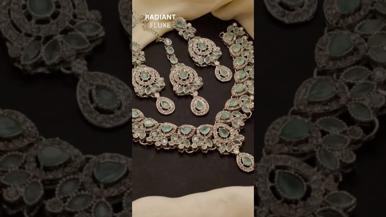 Casting Necklace Set – Premium Silver Shine & Elegant Design 