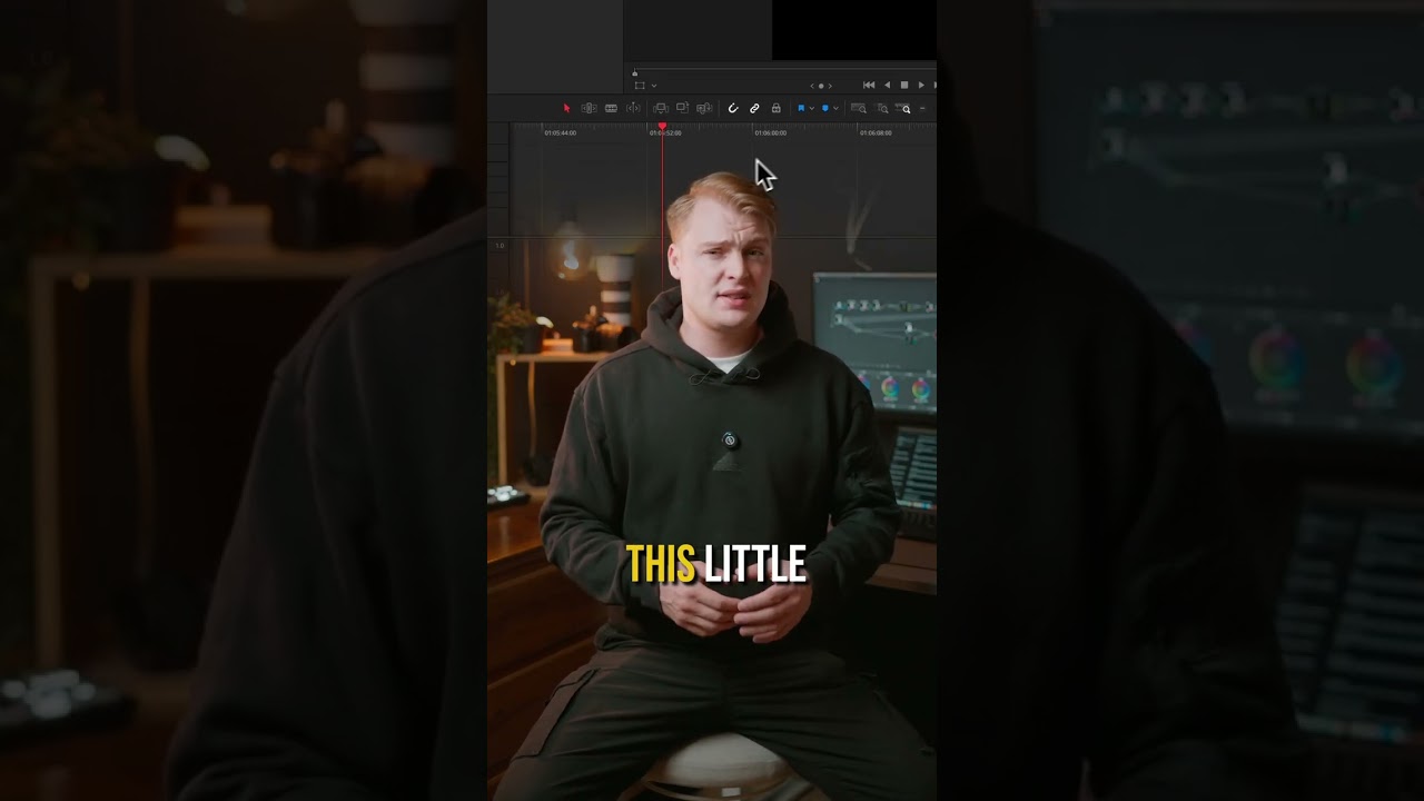 We can record voiceovers directly in the edit page now in DaVinci Resolve 20