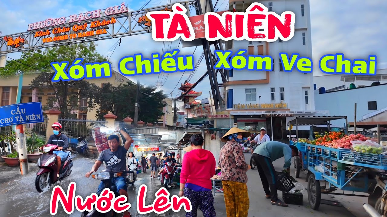 CHỢ TÀ NIÊN - KHÁM PHÁ VÀ CHIA SẼ TÌNH HÌNH NƠI BÀ CON ĐANG SINH SỐNG