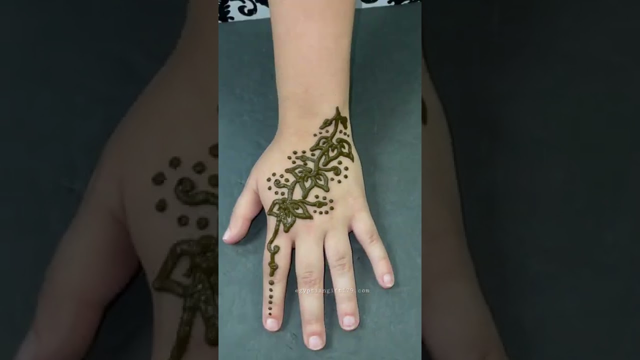 henna temporary tattoo in our store YouTube