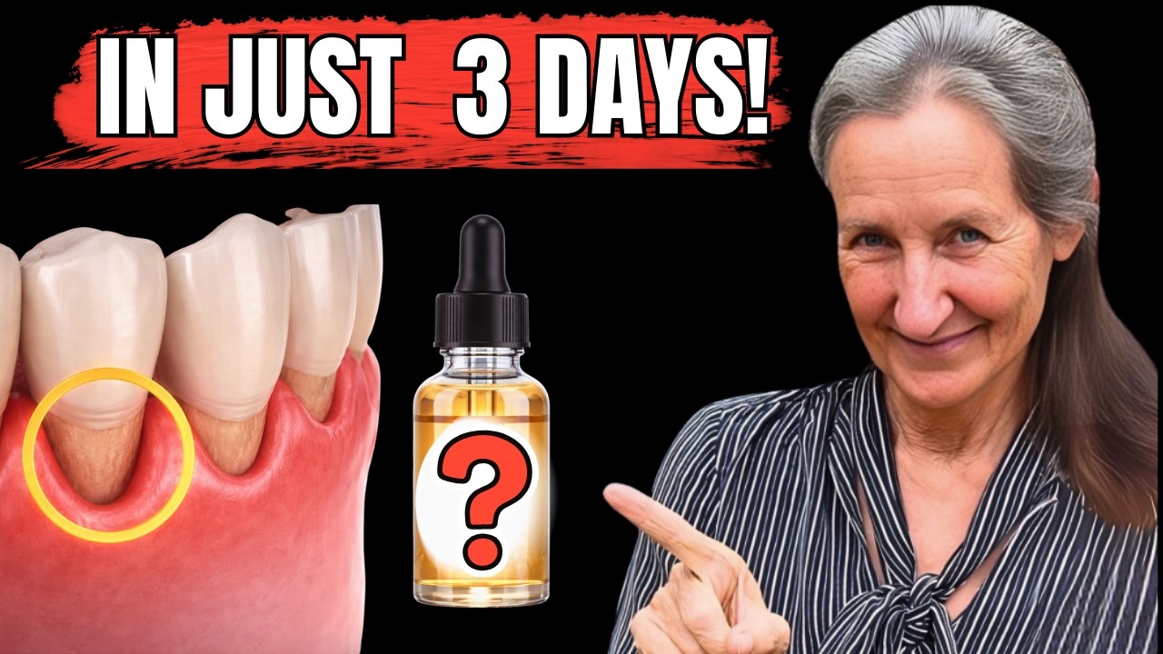 1 Drops Of This Oil Regrow Receding Gums Fast (Backed by Science)