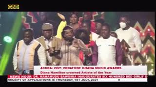 Diana Hamilton crowned 2021 Artiste of the Year