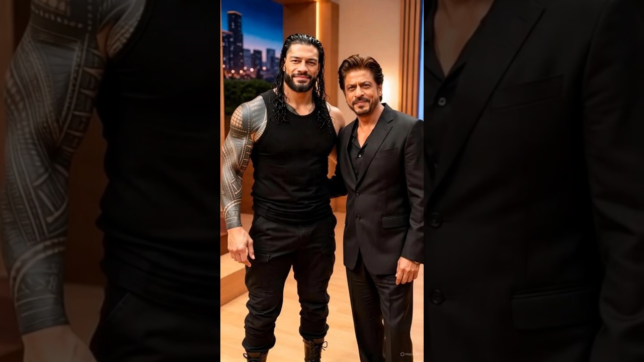 if wwe wrestler Meet the Bollywood star🤯 