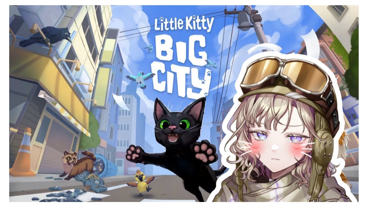 [Little Kitty, Big City] VTuber is now a cat!