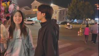 Street Walk In Jining Shandong Chinaroad Promenade Saunter
