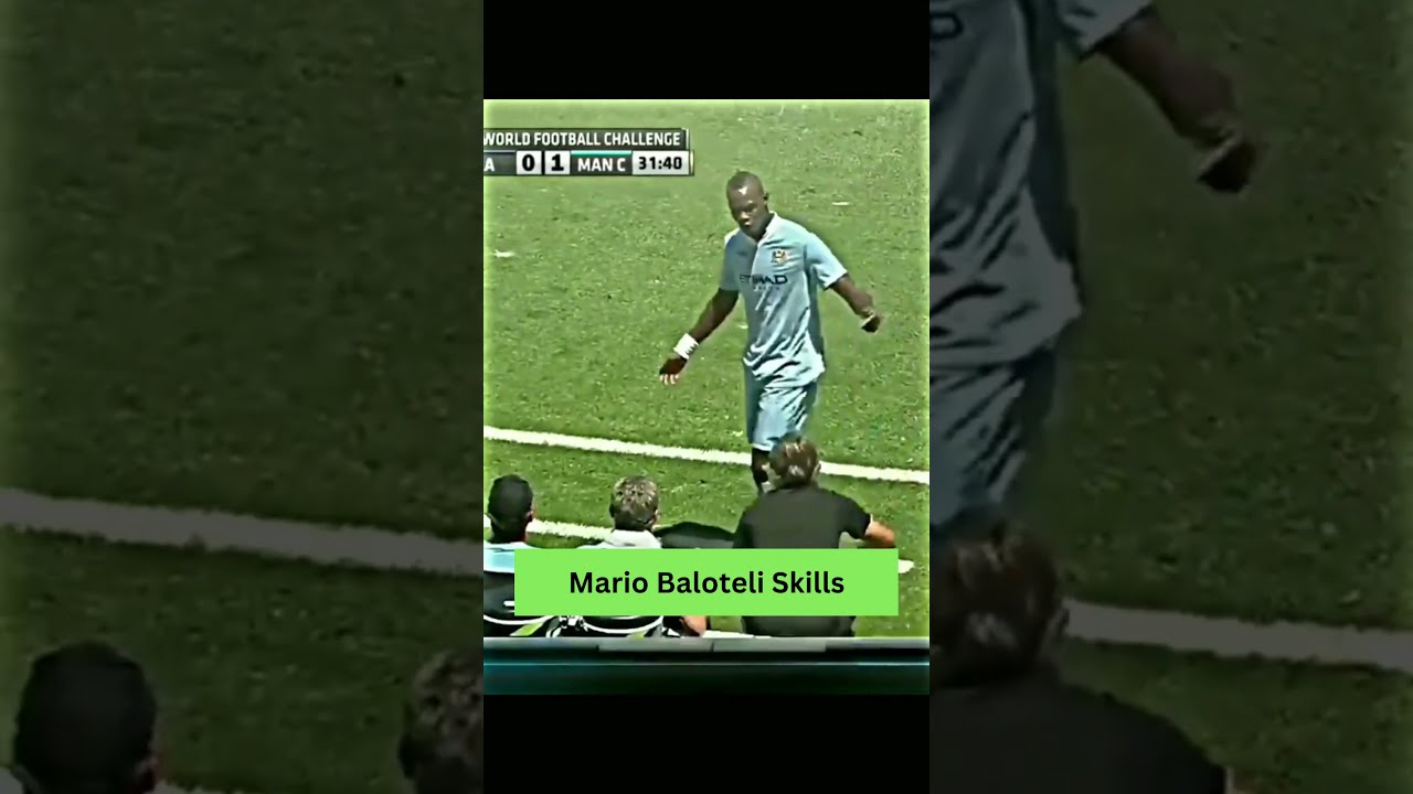 Is Mario Balotelli Any Good? You Decide After These Skills 