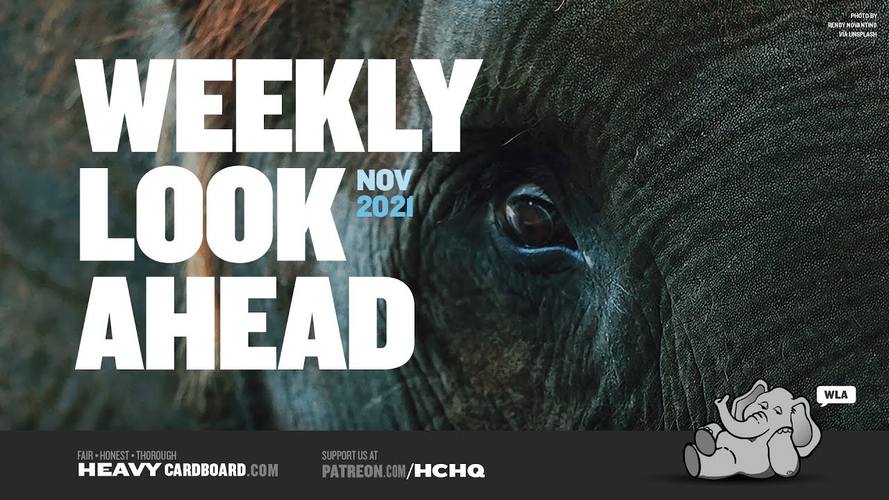 Weekly Look Ahead - November 22, 2021!
