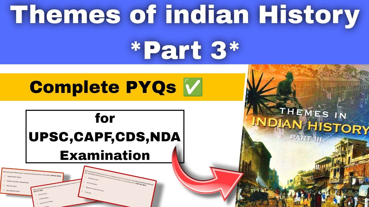 Themes Part 3: Chapter-wise NCERT PYQs for UPSC 