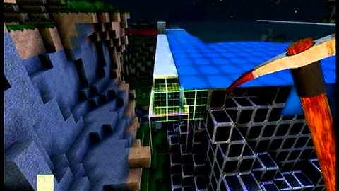 Fortresscraft creations make spawn pool a different color