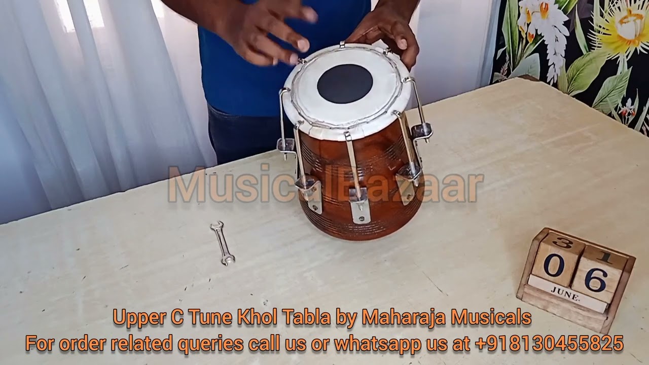 Khol Tabla | Mini Upper Scale Tabla | C Tune Tabla | Dayan | Tabla | Khol