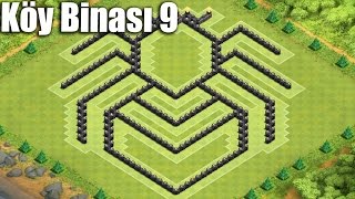 Belediye Binası 9 Efsane Düzenler (Linkli) TH9 War Base CLASH OF CLANS