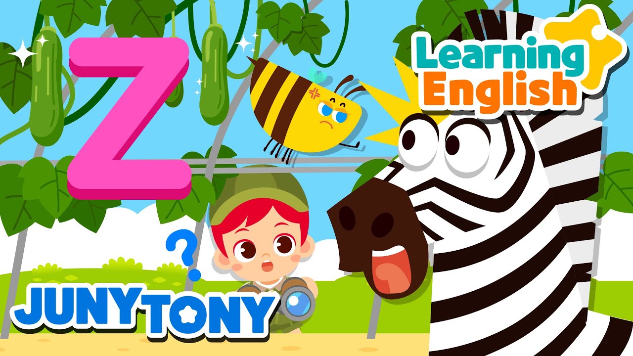 ⭐Belajar Inggris Z Zebra Zoom Zoom Lagu ABC Bahasa Inggris Lagu