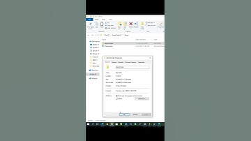 Win10 Shortcut properties of File/Folder #windows10 #windows