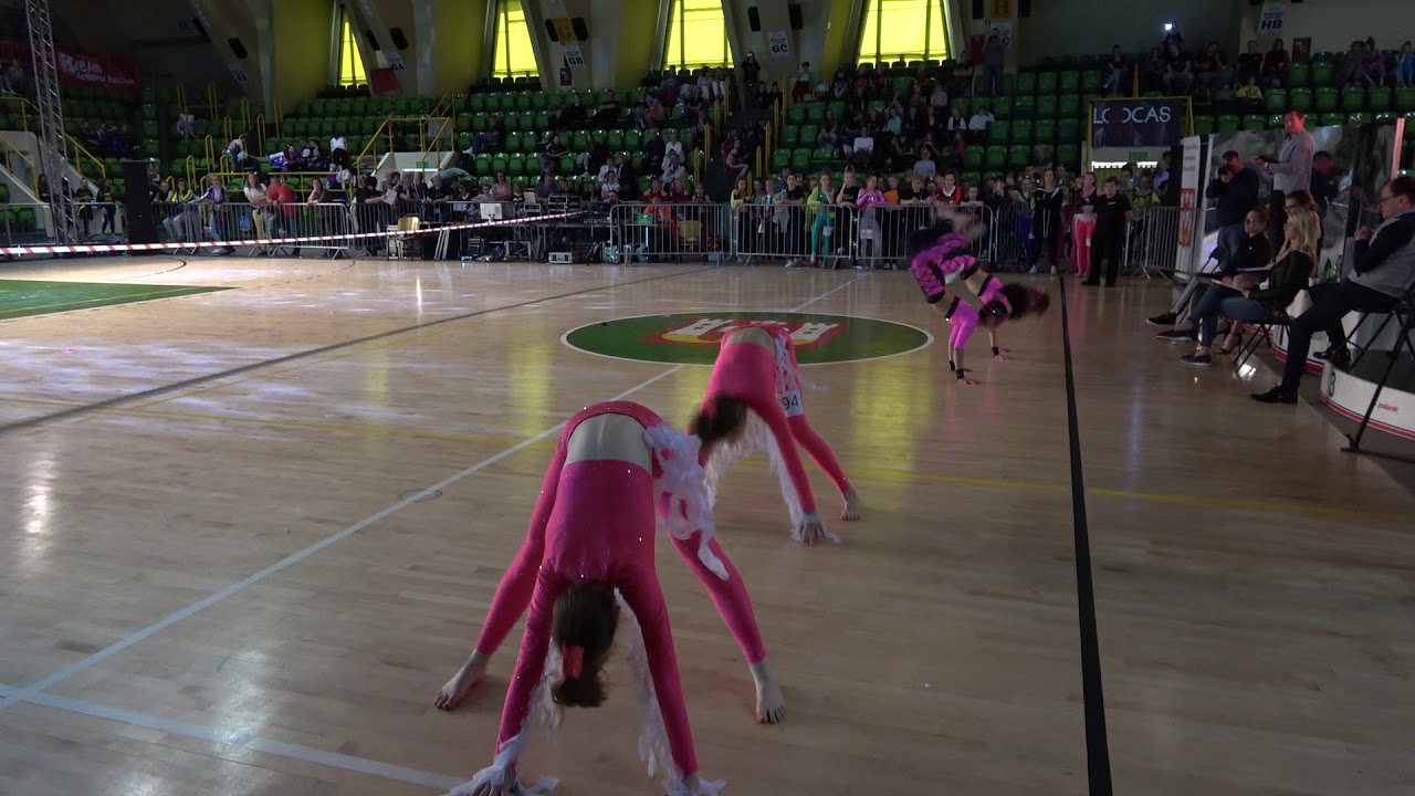 INOWROCŁAW 22.04.2018 DD Duety 14-15 Wiola i Laura, Karolina i Natalia taniec sennik