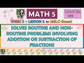 Math 5: Fractions Quiz