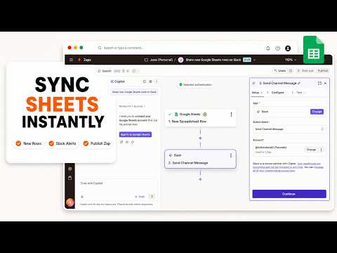 How to Connect Google Sheets to Slack Setup Walkthrough