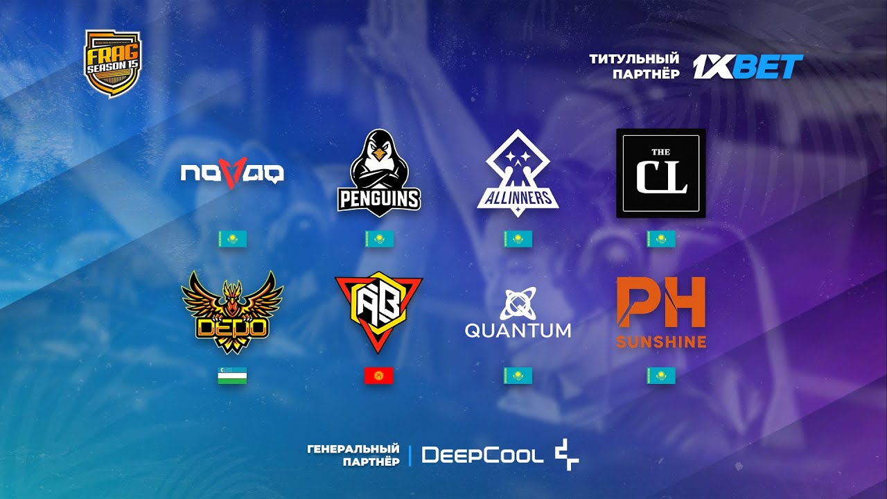 1XBET FRAG S15 - CLOSED QUAL - DAY 1