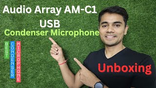 Audio Array AM-C1 USB Condenser Microphone Kit Unboxing & Setup | Best Budget Mic Review