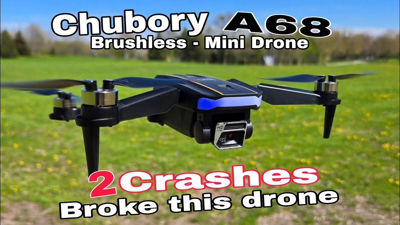 CHUBORY 2-Pack Replacement Batteries For A68 Drone - Compatible Drone Power Cells