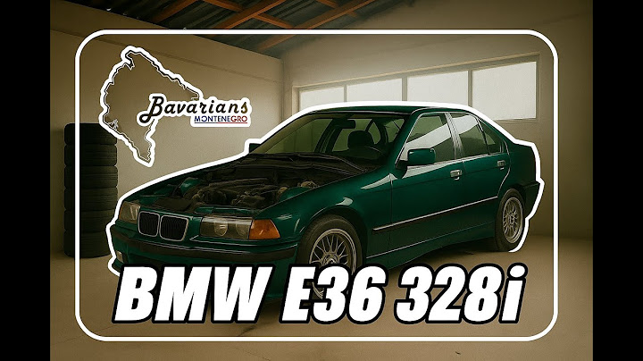 UPOZNAJTE BAVARIANSE - BMW E36 328i projekat