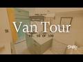 Ford Transit Van Conversion | Build 99, Lehigh Green Cabinets & Black Rain Shower | Drifter