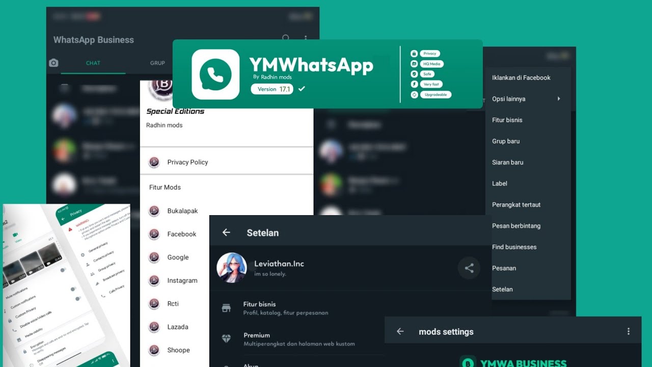 WhatsApp Business imune update terbaru V17.0 