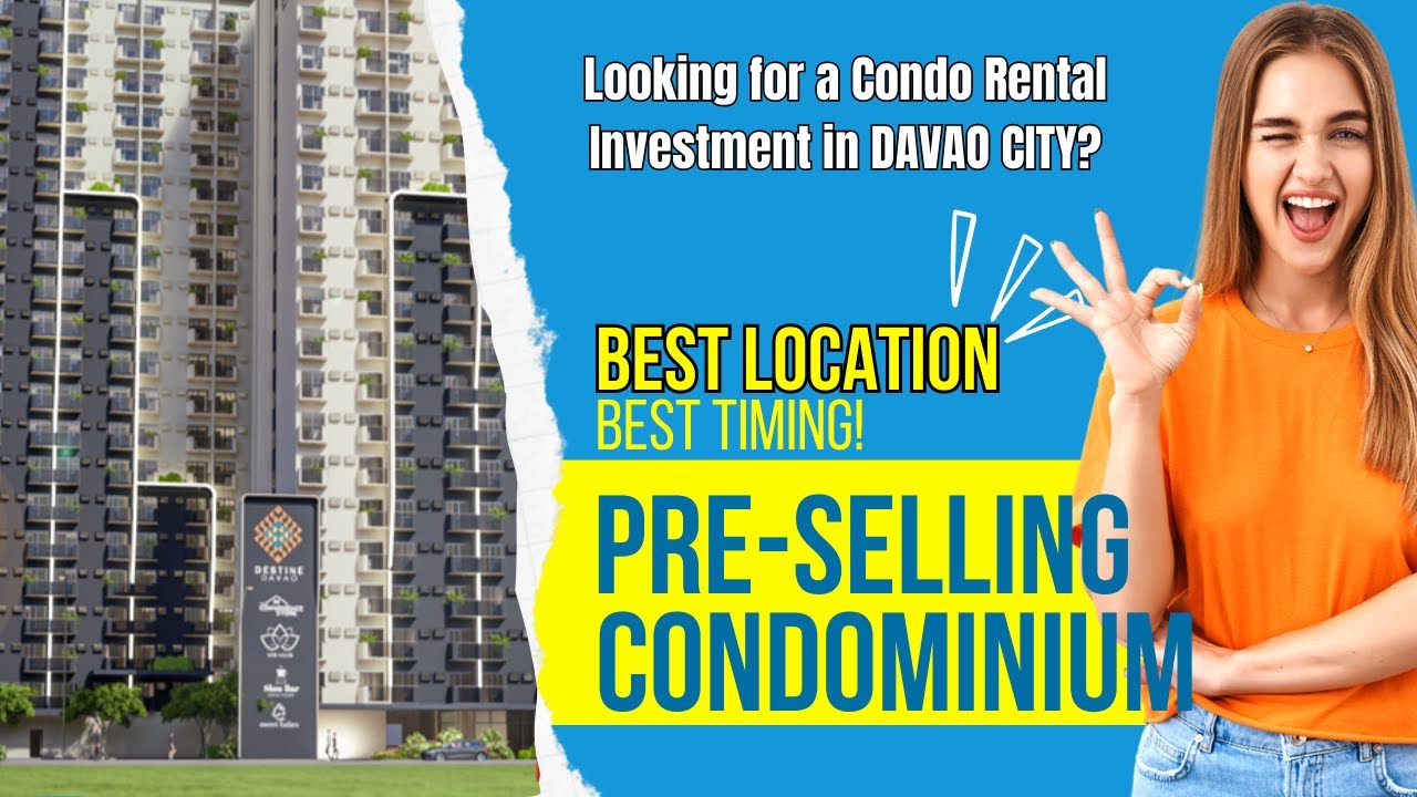 DESTINE DAVAO Pre-Selling Condo in Lanang Davao City!