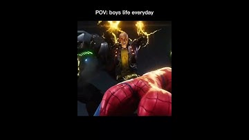 POV:BOYS LIFE EVERYDAY. #spiderman #game #life #boys #shorts