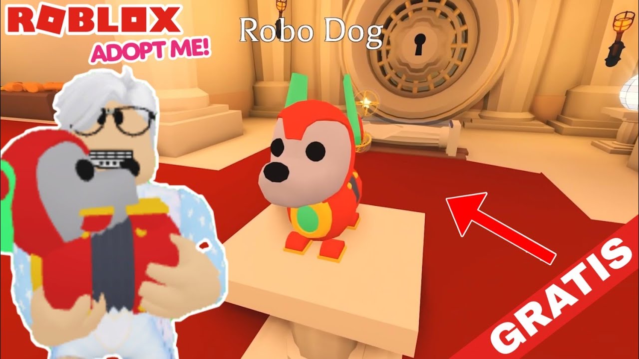 COMO CONSEGUIR EL NUEVO PERRO ROBOT (ROBO DOG) GRATIS EN ADOPT ME