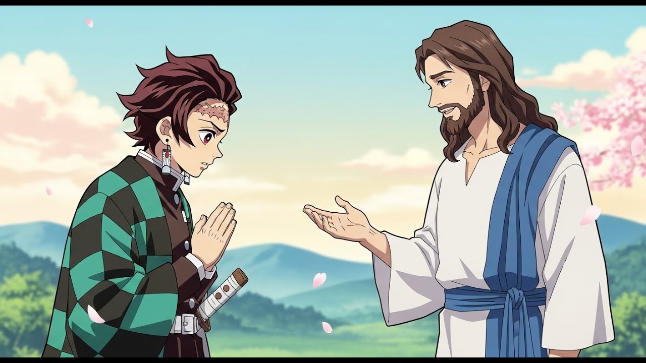 ¿Y si Tanjiro Kamado encontrara a Jesús?